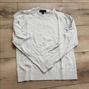 Banana Republic Light Gray Forever Sweater